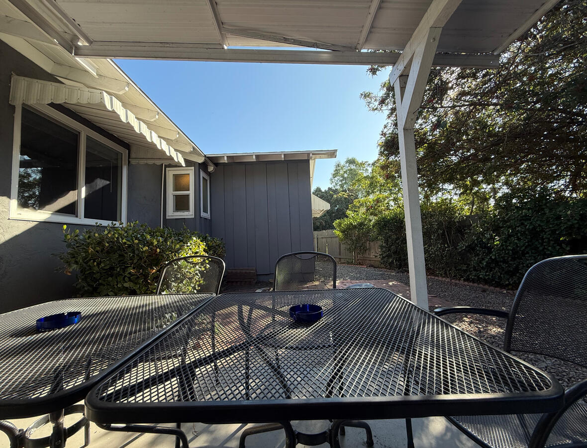 Foundation House Back Patio South View