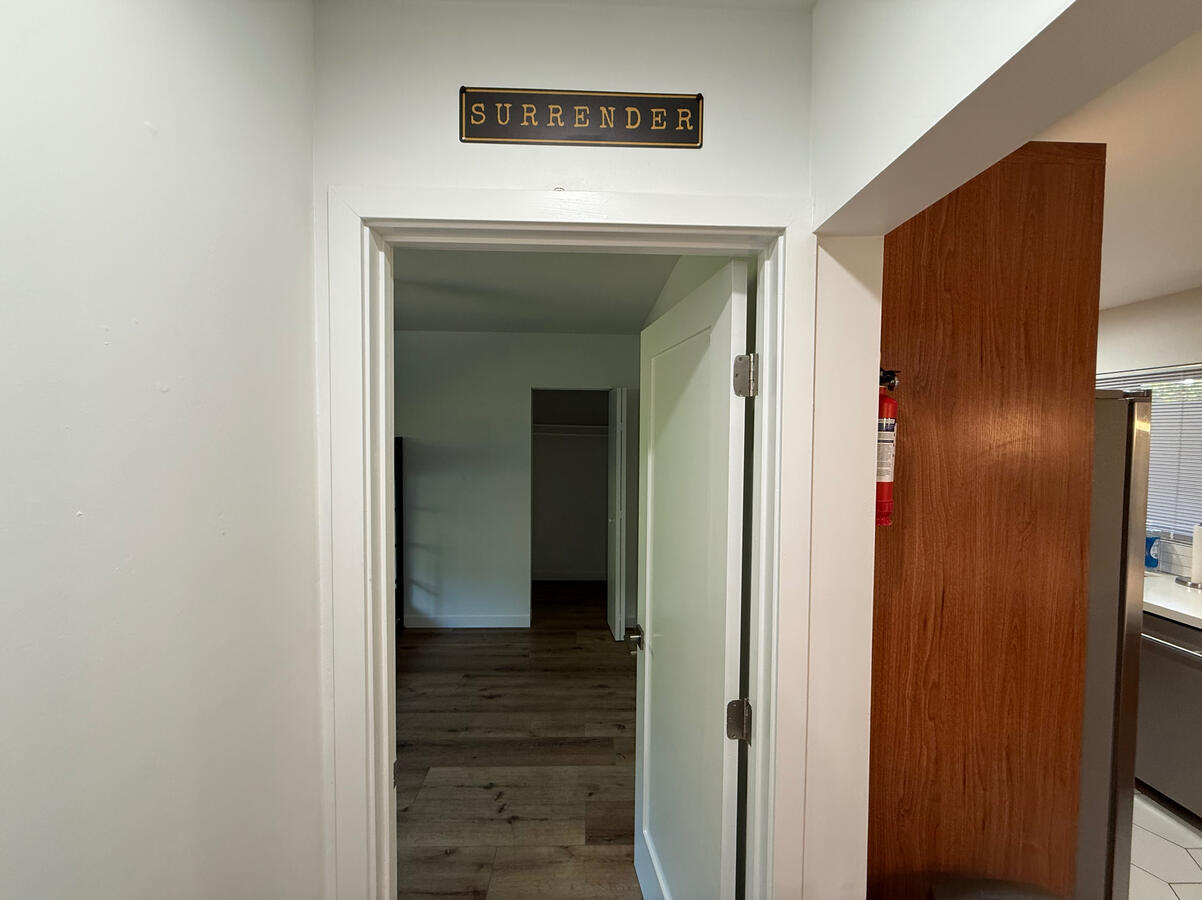 Entry to “Surrender Room”